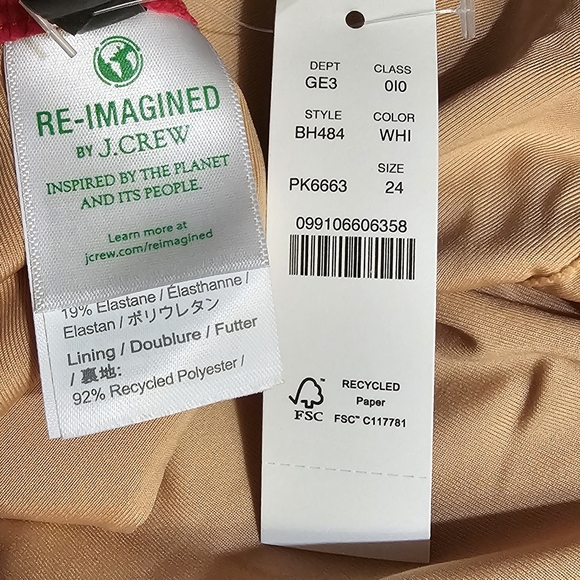 NWT- J. Crew Ribbed One- Strap One- Piece Size 24 - Picture 9 of 9